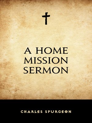 cover image of A Home Mission Sermon